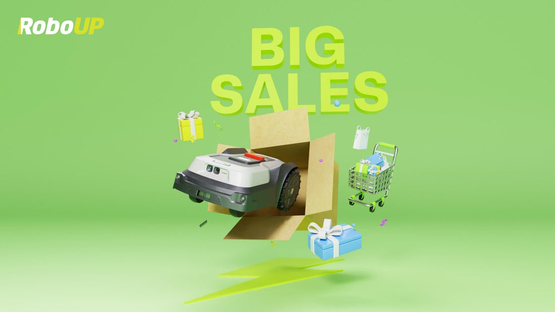 Mega Summer SALE: Save Up to €427 on RoboUP’s Smartest Robot Mowers!