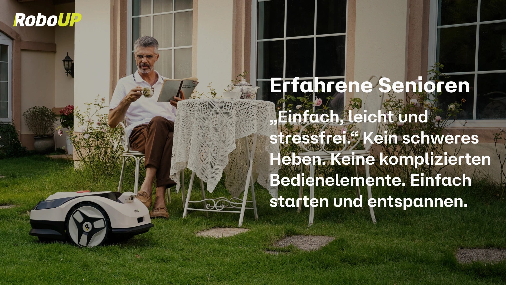 Video laden: Tristan’s Smartes Heim testet den RoboUP Raccoon 2 SE – den KI-gesteuerten Mähroboter, der ohne Begrenzungskabel oder Antennen auskommt. Von der Einrichtung und den Mähmodi bis hin zur Hinderniserkennung und Hangtauglichkeit: So schlägt er sich unter realen Bedingungen.