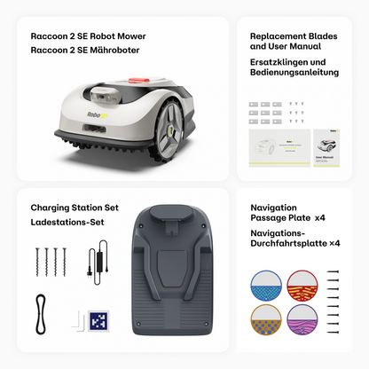 RoboUP Raccoon 2 SE Robot Lawn Mower