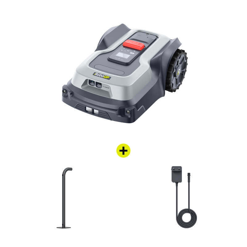 RoboUP T1200Pro Mähroboter+RTK Wandhalterung