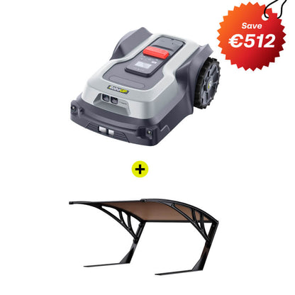 RoboUP T1200Pro 2025 Mähroboter mit Mäher Garage
