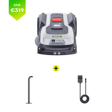 RoboUP T600 Mähroboter+RTK Wandhalterung